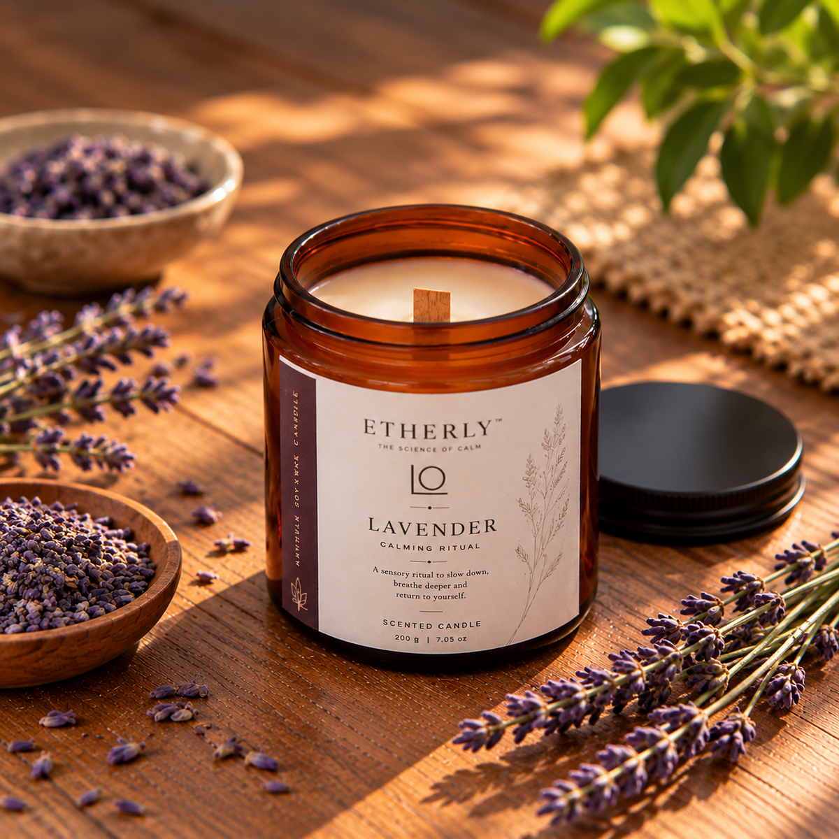 The Ritual Candles - Lavender